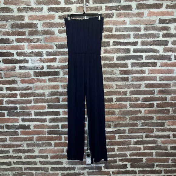 Tart Women’s xs strapless navy jumpsuit - Picture 3 of 11